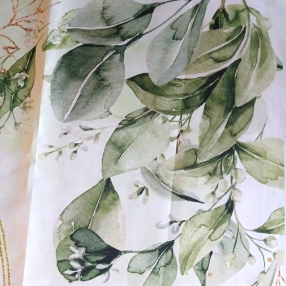 Greenery Eucalyptus Leaves Happy Birthday Party Decor Photo Backdrop Banner - Picture 6 of 11